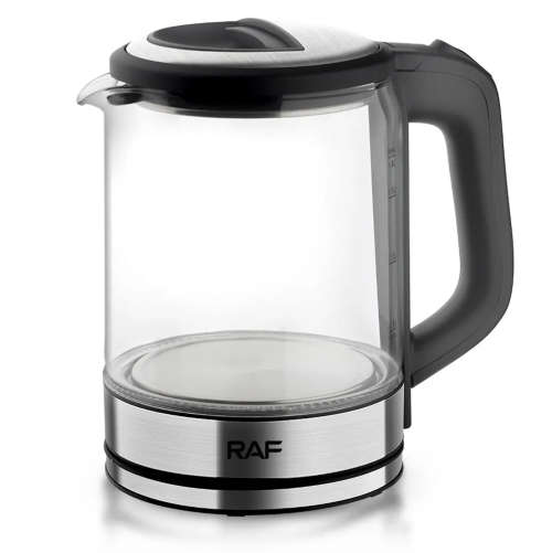 Kettles RAF Quality 1500W 2,5L Borosilicate Glass Electric Kettle was